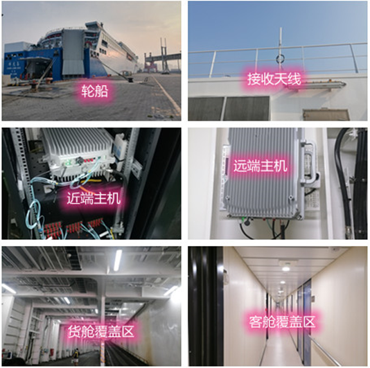  丹东海上游轮轮船渔船覆盖案例